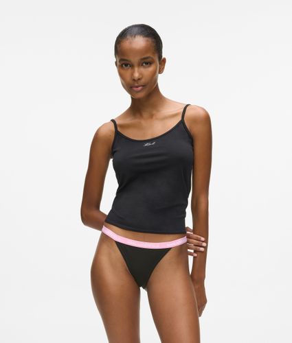 Culotte Brésilienne Multicolore Avec Élastique À La Taille – Lot De 3, , --, Taille: Xs - Karl Lagerfeld - Modalova