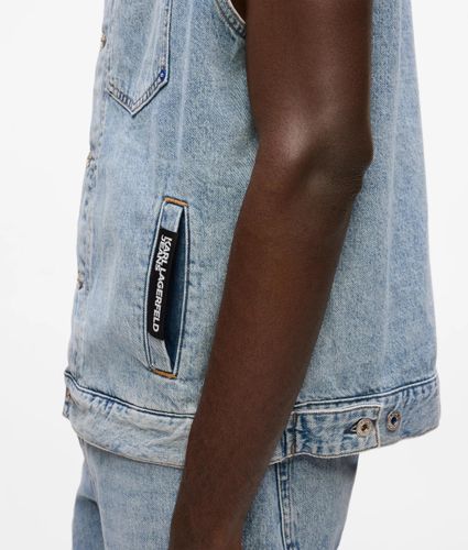 Gilet Décontracté En Denim, , , Taille: L - KL Jeans - Modalova