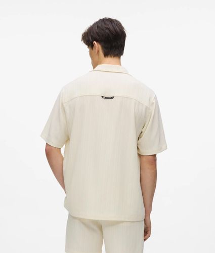 Chemise À Manches Courtes Texturées, , , Taille: Xs - Karl Lagerfeld - Modalova