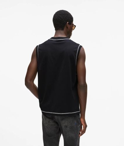 Débardeur Décontracté À Points De Couture Contrastés, , , Taille: Xs - KL Jeans - Modalova