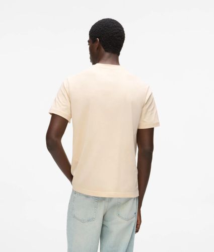 T-shirt Graphique Avec Imprimé Karl Lagerfeld, , Gris À Calotte Blanche, Taille: Xs - KL Jeans - Modalova