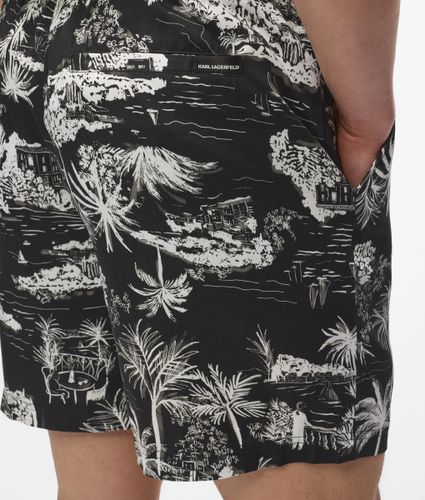 Short Imprimé Sur Toute La Surface, , , Taille: S - Karl Lagerfeld - Modalova