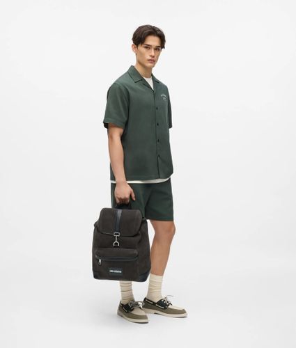 Sac À Dos K/traveller En Simili Daim, , , Taille: One Size - Karl Lagerfeld - Modalova
