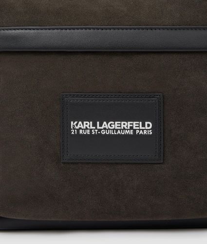 Sac À Dos K/traveller En Simili Daim, , , Taille: One Size - Karl Lagerfeld - Modalova