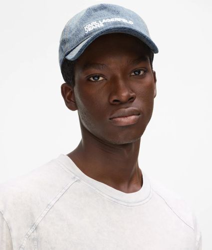 Casquette Avec Logo En Denim, , , Taille: One Size - KL Jeans - Modalova