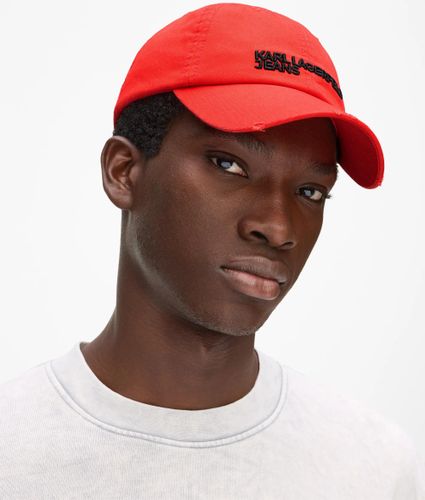 Casquette À Logo Effet Usé, , , Taille: One Size - KL Jeans - Modalova