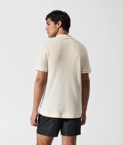 Polo En Crochet Avec Monogram Métallique, , , Taille: Xs - Karl Lagerfeld - Modalova