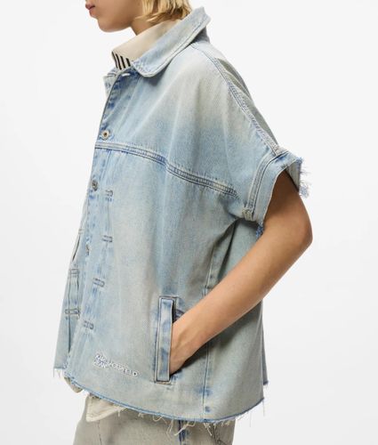 Veste En Denim À Manches Courtes, , , Taille: S - KL Jeans - Modalova