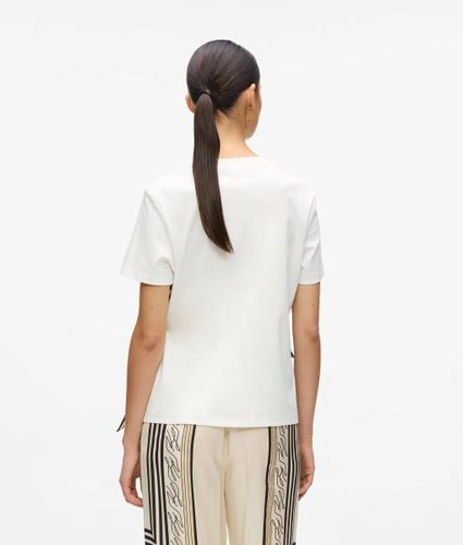 T-shirt À Imprimé Foulard, , , Taille: S - Karl Lagerfeld - Modalova
