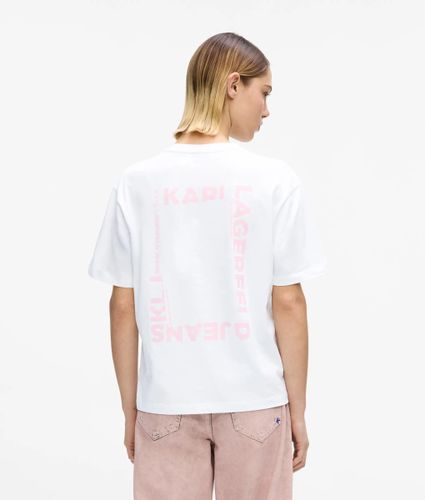 T-shirt À Col Rond Avec Logo Sur Le Devant, , , Taille: S - KL Jeans - Modalova