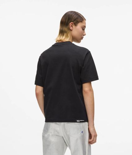 T-shirt Graphique Avec Imprimé Karl Lagerfeld, , , Taille: S - KL Jeans - Modalova