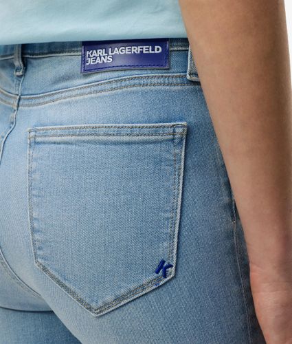 Jean Slim Taille Haute Avec Ourlet Fendu, , , Taille: 2430 - KL Jeans - Modalova