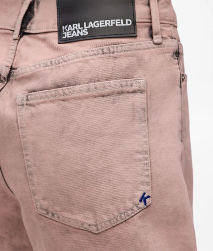 Short En Denim Taille Haute Teinté, , , Taille: 24 - KL Jeans - Modalova