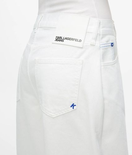 Jean Jambes Larges Plissées Et Taille Basse, , , Taille: 24 - KL Jeans - Modalova