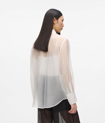 Chemisier En Organza, , , Taille: 38 - Karl Lagerfeld - Modalova