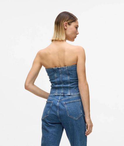 Bustier En Denim À Lacets, , , Taille: Xs - KL Jeans - Modalova