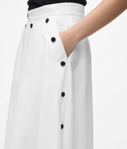 Jupe Trapèze À Boutons, , , Taille: 38 - Karl Lagerfeld - Modalova