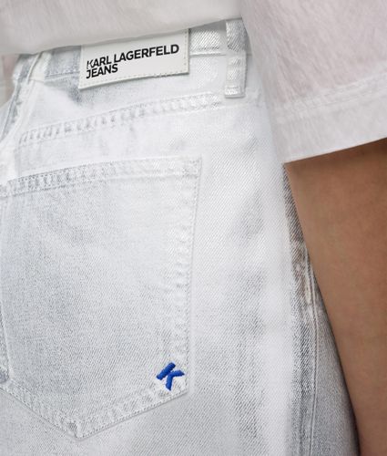 Mini-jupe Métallique, , , Taille: Xs - KL Jeans - Modalova