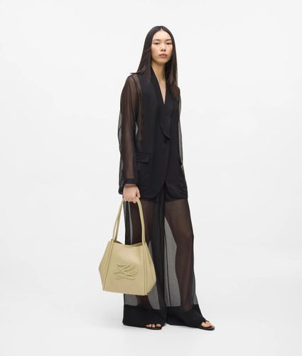 Sac En Toile K/autograph Avec Écusson De Taille Moyenne, , , Taille: One Size - Karl Lagerfeld - Modalova