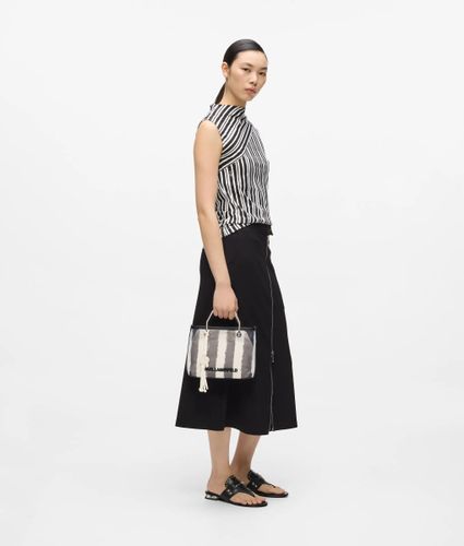 Petit Sac En Toile À Mesh Ikon, , , Taille: One Size - Karl Lagerfeld - Modalova