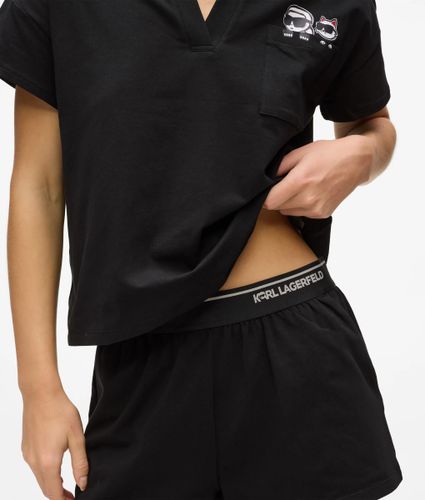 Pyjama Short Ikon, , , Taille: Xs - Karl Lagerfeld - Modalova
