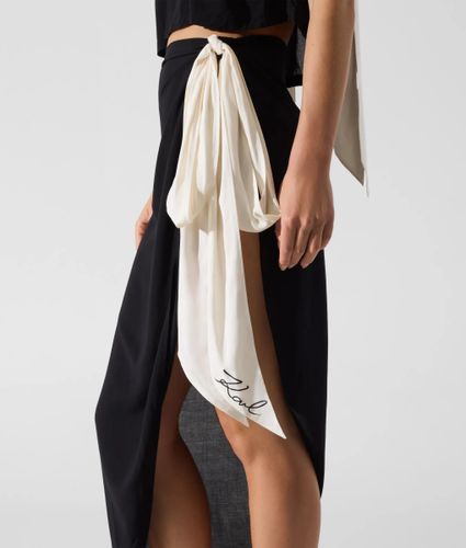 Pareo Signature Avec Nœud, , , Taille: S - Karl Lagerfeld - Modalova
