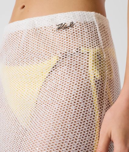 Jupe De Plage En Crochet Signature, , , Taille: Xs - Karl Lagerfeld - Modalova