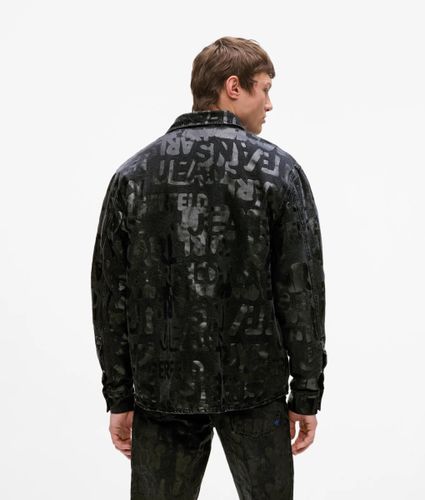Surchemise En Denim Avec Logo Sur Tout Le Vêtement, , , Taille: Xs - KL Jeans - Modalova