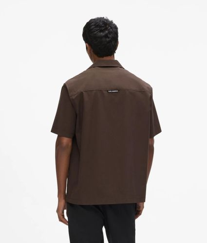 Chemise De Bowling À Manches Courtes, , , Taille: S - Karl Lagerfeld - Modalova