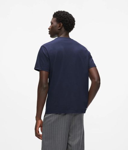 T-shirt À Rayures À Poche Ikon, , , Taille: Xs - Karl Lagerfeld - Modalova