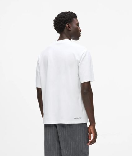 T-shirt À Poche À Rayures Fines, , , Taille: Xs - Karl Lagerfeld - Modalova