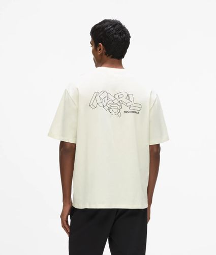 T-shirt Imprimé Graphique Ikon, , , Taille: Xs - Karl Lagerfeld - Modalova