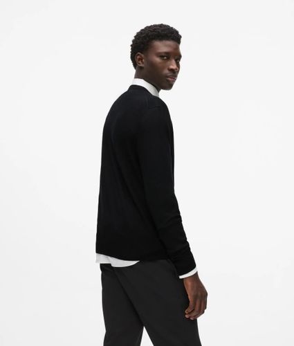 Pull À Col Rond En Laine Mérinos, , , Taille: L - Karl Lagerfeld - Modalova