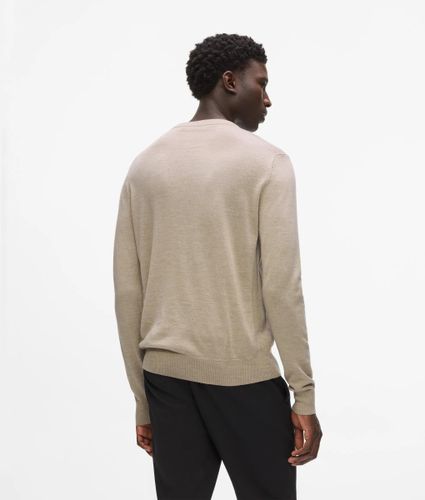 Pull À Col Rond En Laine Mérinos, , , Taille: Xs - Karl Lagerfeld - Modalova