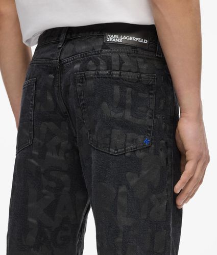 Jean Droit Avec Impression De Logo, , , Taille: 2830 - KL Jeans - Modalova