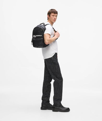 Sac À Dos Graphique En Nylon, , - , Taille: One Size - KL Jeans - Modalova