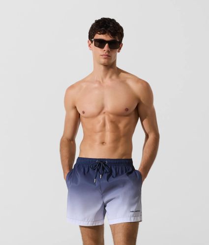 Short De Surf De Longueur Moyenne À Effet Ombré, , , Taille: Xs - Karl Lagerfeld - Modalova