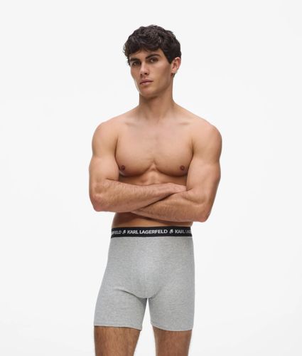 Caleçon Long Avec Logo - Lot De 3, , /, Taille: Xs - Karl Lagerfeld - Modalova