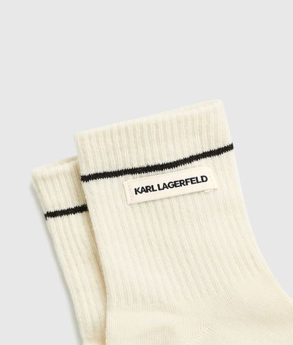 Chaussettes Côtelées Avec Logo - Lot De 2 paires, , -, Taille: 35-38 - Karl Lagerfeld - Modalova