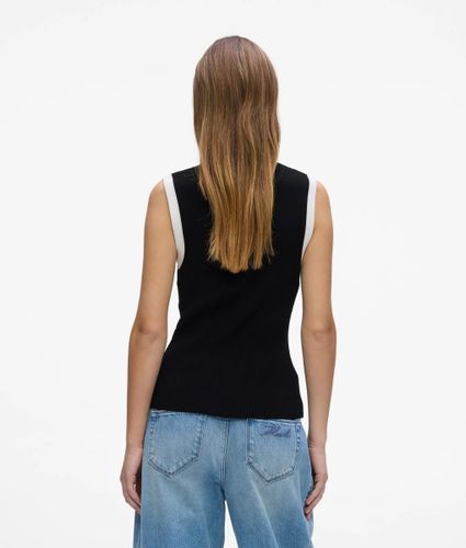 Débardeur En Maille Et , , /, Taille: Xs - Karl Lagerfeld - Modalova