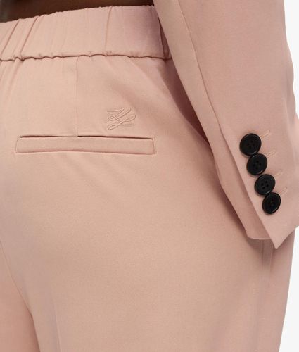 Pantalon En Mélange De Satin, , , Taille: 42 - Karl Lagerfeld - Modalova