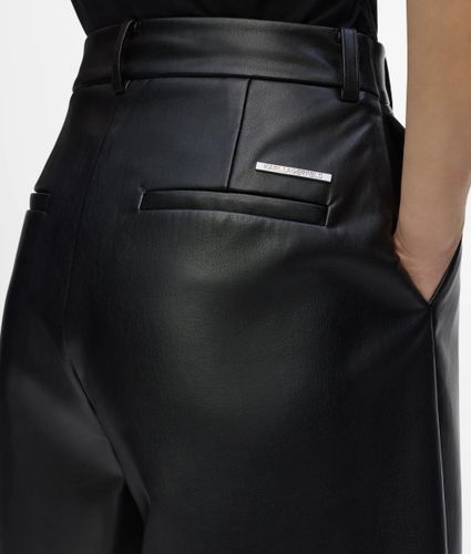 Pantalon Barrel En Simili-cuir, , , Taille: 38 - Karl Lagerfeld - Modalova