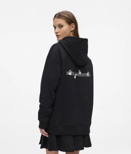 Sweat À Capuche Oversize Ikon Choupette, , , Taille: Xs - Karl Lagerfeld - Modalova