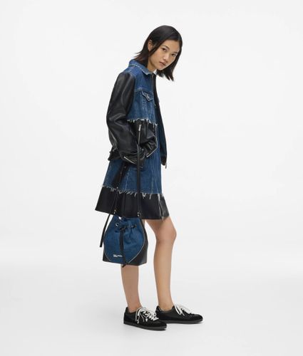 Sac Seau En Denim Et Simili-cuir À L'esprit Rebelle, , -, Taille: One Size - KL Jeans - Modalova