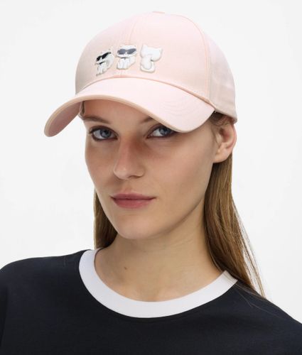 Casquette Ikon Choupette, , Rose À Peine, Taille: One Size - Karl Lagerfeld - Modalova