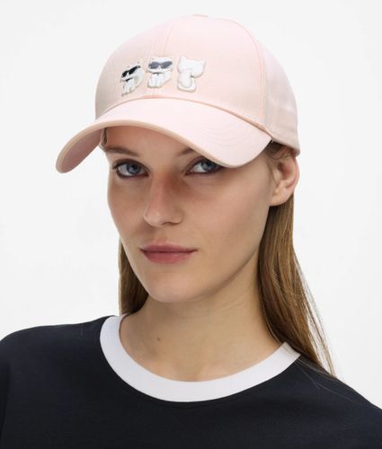 Casquette Ikon Choupette, , Rose À Peine, Taille: One Size - Karl Lagerfeld - Modalova