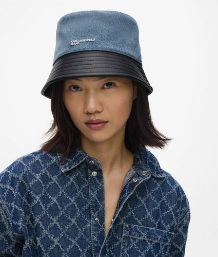 Bob En Simili-cuir Et Denim, , -, Taille: One Size - KL Jeans - Modalova
