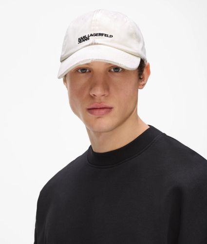 Casquette Délavée Avec Logo, , , Taille: One Size - KL Jeans - Modalova