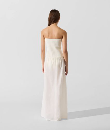 Robe Maxi À Taille Basse Signature, , , Taille: Xs - Karl Lagerfeld - Modalova
