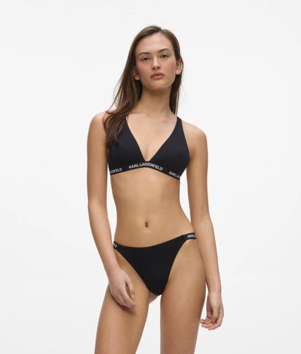 Soutien-gorge Triangle À Logo, , , Taille: Xs - Karl Lagerfeld - Modalova
